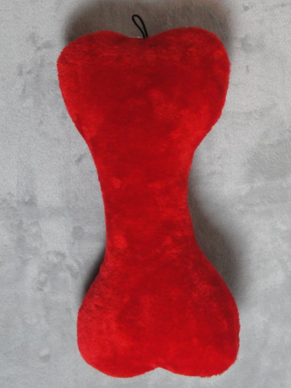 Zanies Mega Plush Bone Stuffed Dog Toy 16" Large Red 2 Internal Squeakers NWT!